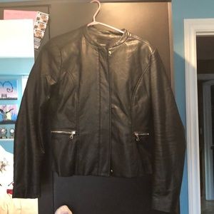 Leather jacket